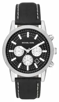 Michael Kors MK8956 Hutton Mens Chronograph Black Watch