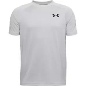 Under Armour Armour Tech Bubble Short Sleeve T-Shirt Junior Boys - Grey