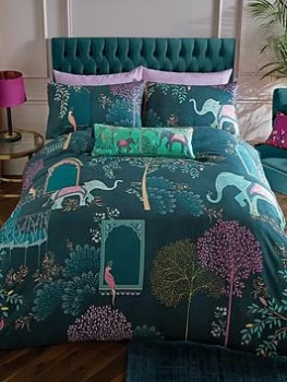 Sara Miller Elephant Oasis Duvet Set - Sk