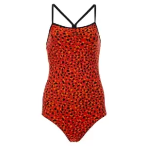 Slazenger Thinstrap Swimsuit Womens - Orange