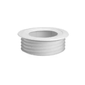 Pipesnug 110mm (4" ) White Soil Pipe Collar And Seal