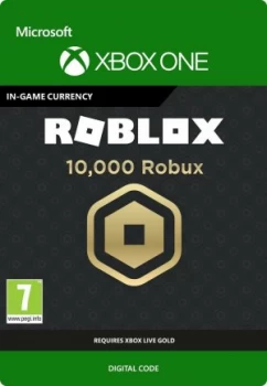 Microsoft Xbox One Roblox 10000 Robux