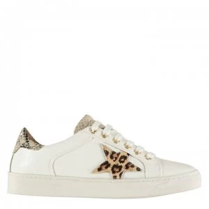 Dune London Elwinn Womens Trainers - White