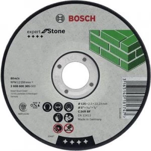 Bosch Accessories 2608600385 2608600385 Cutting disc (straight) 125mm 22.23mm