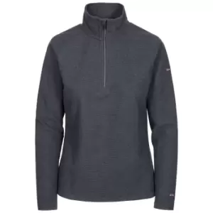 Trespass Womens/Ladies Meadows Fleece Top (S) (Charcoal Grey)