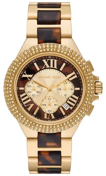 Michael Kors MK7269 Womens Camille Chronograph Gold Watch