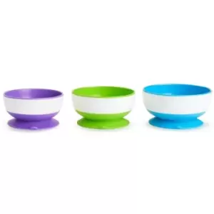 Suction Bowls 3 pcs Munchkin Multicolour