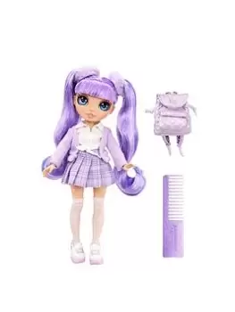 Rainbow High Junior High Fashion Doll - Violet Willow (Purple)