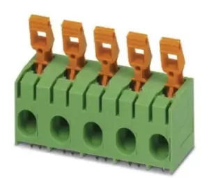 Phoenix Contact Plh 16/8-15 Terminal Block, Wire To Brd, 8Pos, 4Awg