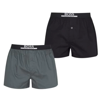 Hugo Boss 2 Pack Boxer Shorts Dark Green Size L Men