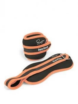 Davina Mccall Davina Ankle & Wrist Weight Set - Orange