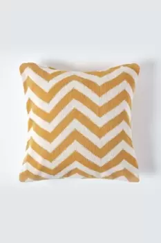 Geometric Cotton Knitted Cushion Cover