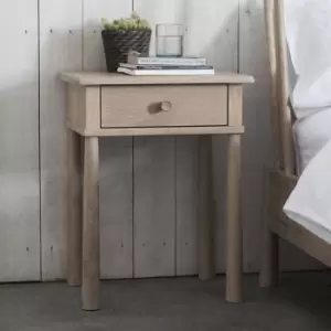 Gallery Interiors Wycombe 1 Drawer Bedside