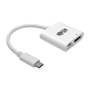 Tripp Lite U444-06N-DP-C USB-C to Displayport 4K 60Hz Adapter with PD Charging