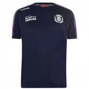 VX-3 Help For Heroes Scotland T Shirt Mens - Navy