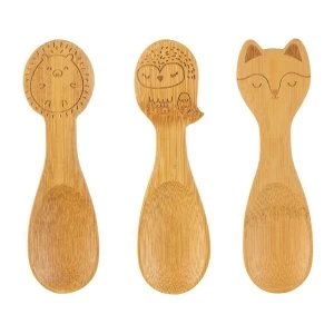 Sass & Belle Woodland Baby Bamboo (Set of 3) Spoons