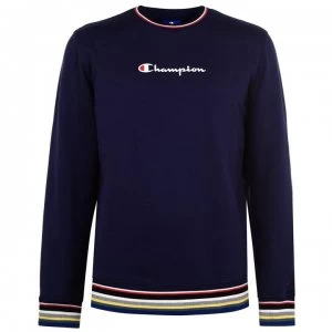 Champion Champion Rib Crew Neck Sweatshirt - Navy BS536