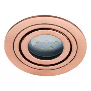 Spa Cali Tiltable Downlight Brushed Copper