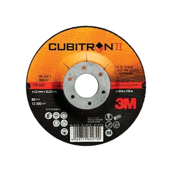 81157 115X4.2X22.23MM Cubitron II Cut & Grind T27