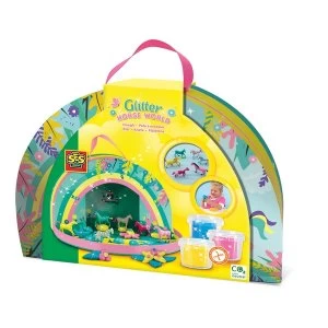 SES Creative Glitter Horse World Play Suitcase Activity Set