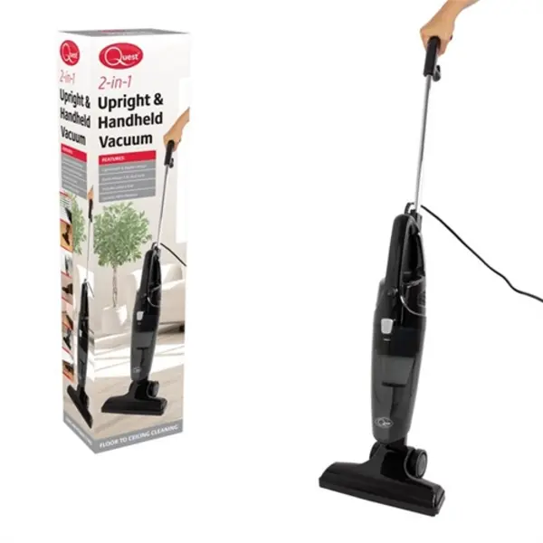 Quest 44839 2-in-1 Upright & Handheld Vacuum Cleaner