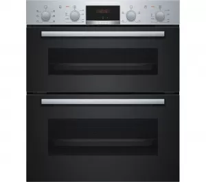 Bosch NBS113BR0B 81L Integrated Electric Double Oven