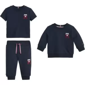 Tommy Hilfiger Baby Monogram Hwk Giftpack - Blue