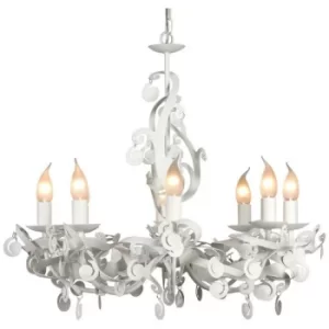 Linea Verdace Mila Multi Arm Chandeliers White Metal