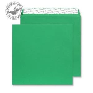 Creative Colour Square Wallet PS Avocado Green 120gsm 160x160mm