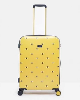 Joules Botanical Bee Yellow Medium Suitcase