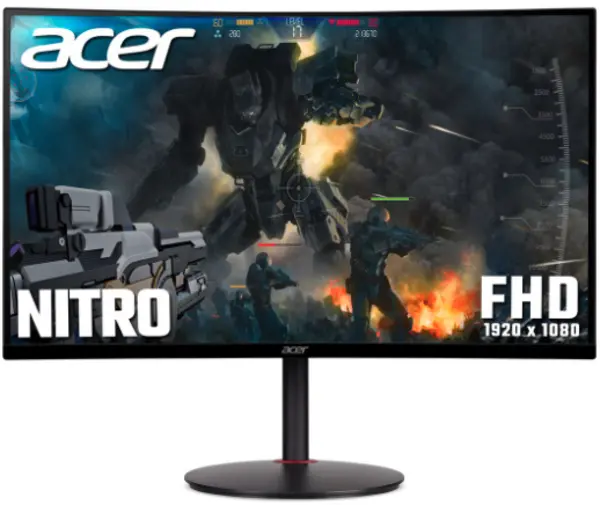 Acer Nitro 23.6" XZ240QP Full HD Curved Gaming LED Monitor