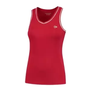 Dunlop Club Tank Top Womens - Red