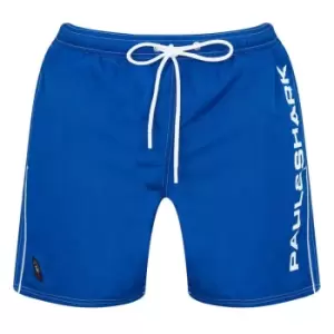 Paul And Shark Vertical Logo Trunks - Blue