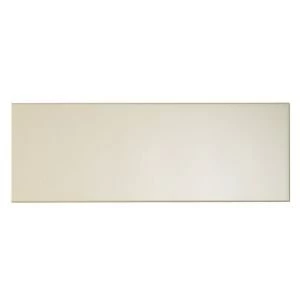 IT Kitchens Santini Gloss Cream Slab Bridging door Pan drawer front W1000mm