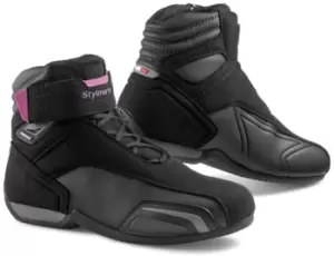 Stylmartin Vector Motorcycle Shoes, black-pink, Size 37, black-pink, Size 37