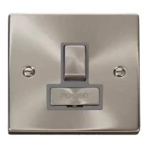 Click Scolmore Deco Ingot 13A Switched Fused Spur Unit - VPSC751GY