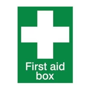 The House Nameplate Company First Aid Box Self-Adhesive Labels, (H)200mm (W)150mm