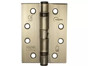 Eclipse 14110 102x76x2.7mm Ball Bearing Hinge Fire Door 11 Antique Bronze Plate 2pk