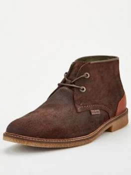 Barbour Kalahari Sauede Chukka Boots - Brown