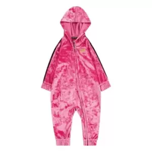 Nike Crushed Velvet Coverall - Pink