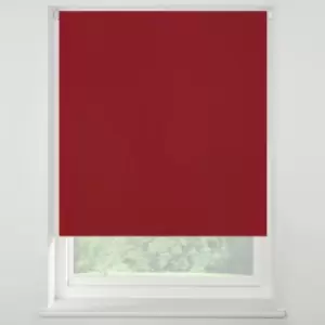 Swish Cherry Cordless Blackout Roller Blind Red