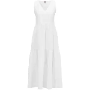 Boss Ditesta Dress Womens - White