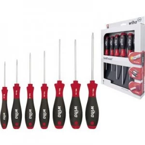 Wiha SoftFinish 362 K7 Workshop Screwdriver set 7 Piece TORX socket