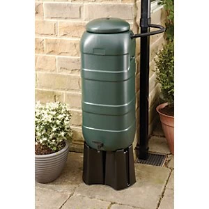 Wickes Compact Water Butt Rain Saver Kit - 100L