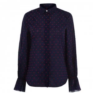 Gant Dot Dobby Shirt - Blue 409