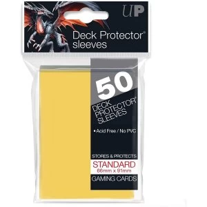 Ultra Pro Standard Deck Protectors (50 Sleeves) - Yellow