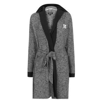 DKNY Htc Jersey Robe - Grey