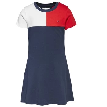 Tommy Hilfiger MOTIL Girls Childrens dress in Multicolour - Sizes 12 years,14 years,16 years