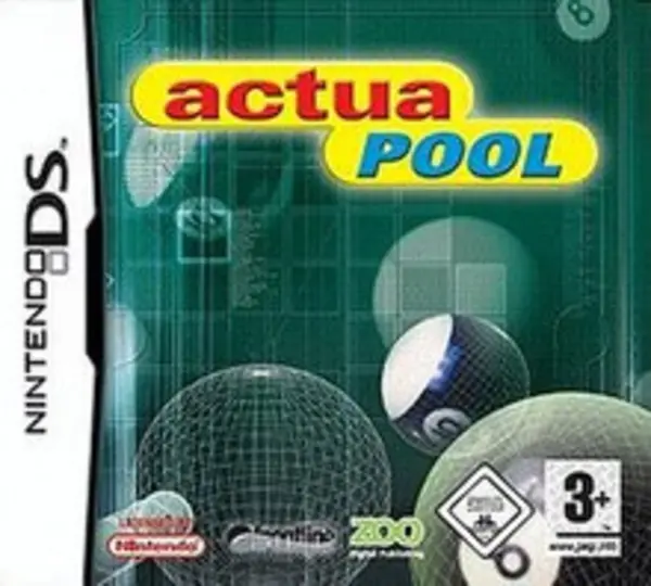 Actua Pool Nintendo DS Game