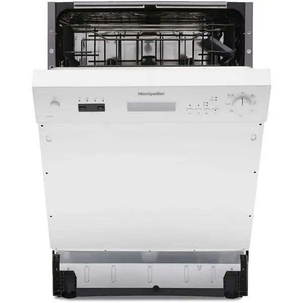 Montpellier MDI655W Semi Integrated Dishwasher